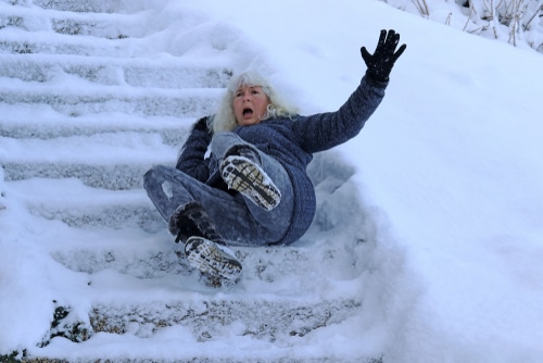 Winter Slip and Fall in Buffalo Who is Responisble Personal Injury Law